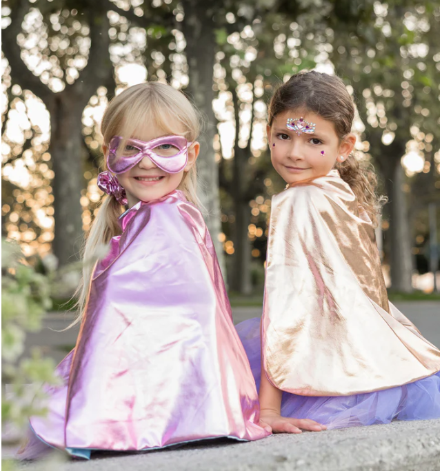 SUPER-DUPER TUTU CAPE & MASK SIZE 4-6