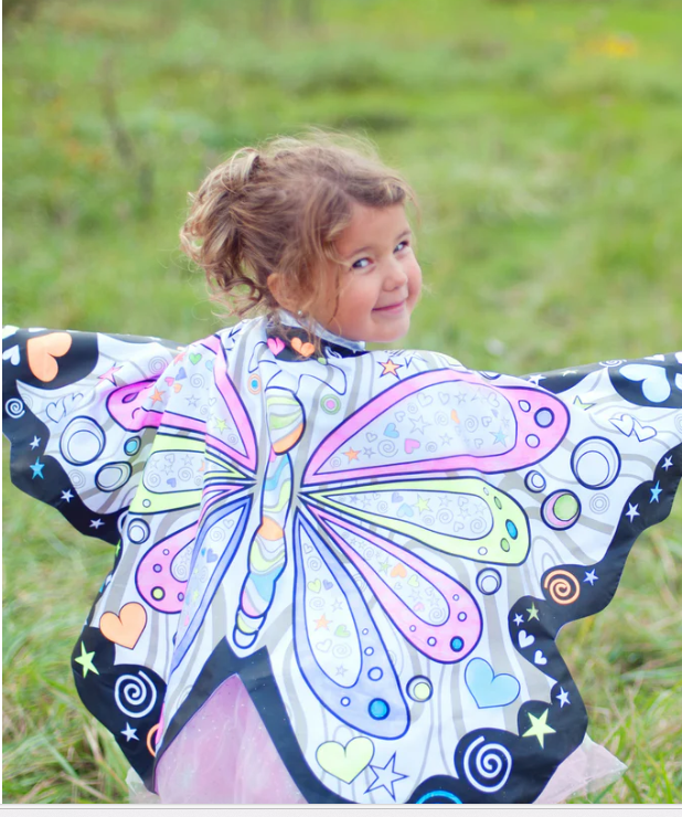 COLOUR-A-CAPE - BUTTERFLY WINGS