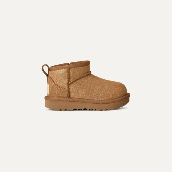 TODDLER UGG ULTRA MINI DAZZLE-CHESTNUT