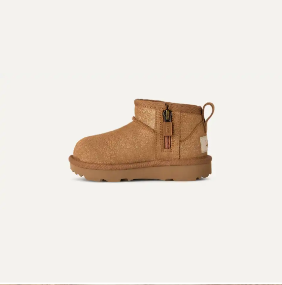 TODDLER UGG ULTRA MINI DAZZLE-CHESTNUT