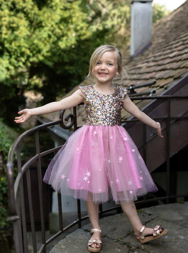 GREAT PRETENDERS A STAR IS BORN SEQUIN DRESS SZ 5-6