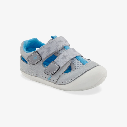 STRIDE RITE GAIA SNEAKER SANDAL-GREY