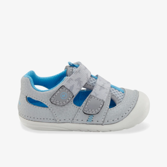 STRIDE RITE GAIA SNEAKER SANDAL-GREY