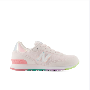 NEW BALANCE GIRLS 515-PINK SALT/DOUBLE BUBBLE