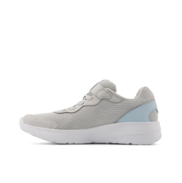 NEW BALANCE GIRLS VELCRO 578-GREY/PINK
