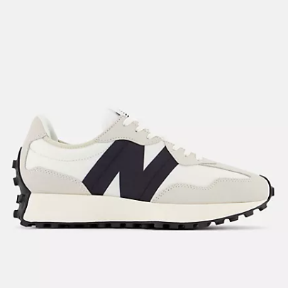 WOMENS NEW BALANCE 327-WHITE/BLACK