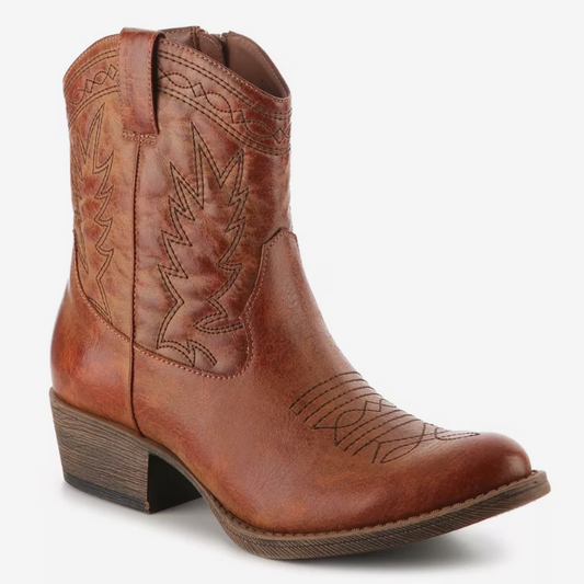 WOMENS COCONUTS BY MATISSE PISTOL BOOT-COGNAC