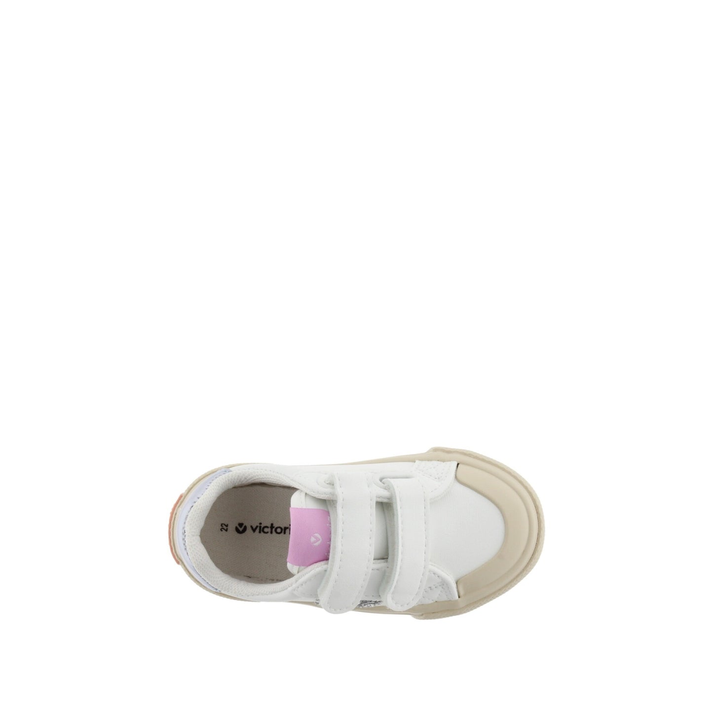 VICTORIA TODDLER SNEAKER - PLATA