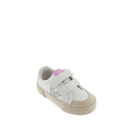 VICTORIA TODDLER SNEAKER - PLATA
