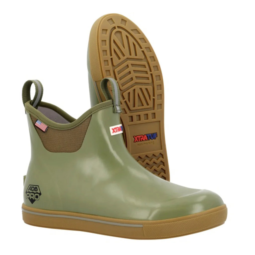 XTRATUF MENS ADP PRO DECK BOOT-OLIVE