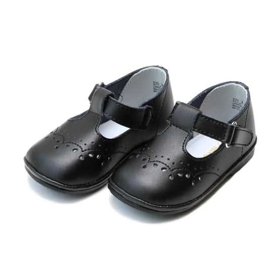 LAMOUR ANGEL BABY BIRDIE T-STRAP-BLACK