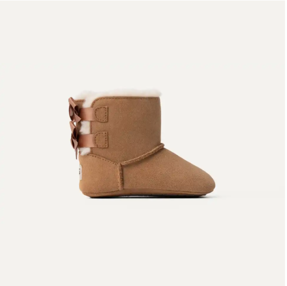 UGG BABY BAILEY BOW - CHESTNUT
