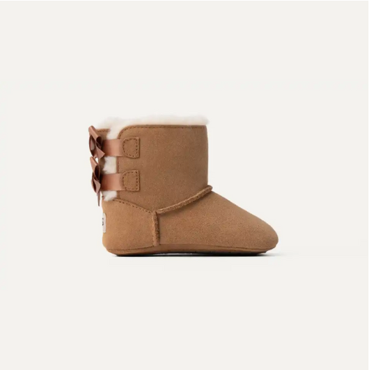 UGG BABY BAILEY BOW - CHESTNUT