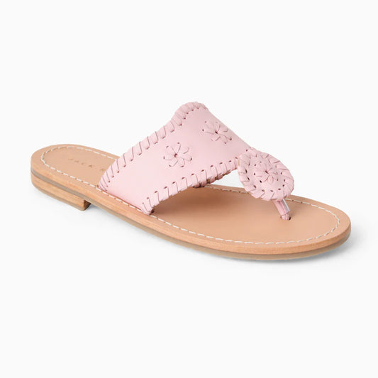 GIRLS ORIGINAL JACKS FLAT SANDAL-CHALK PINK