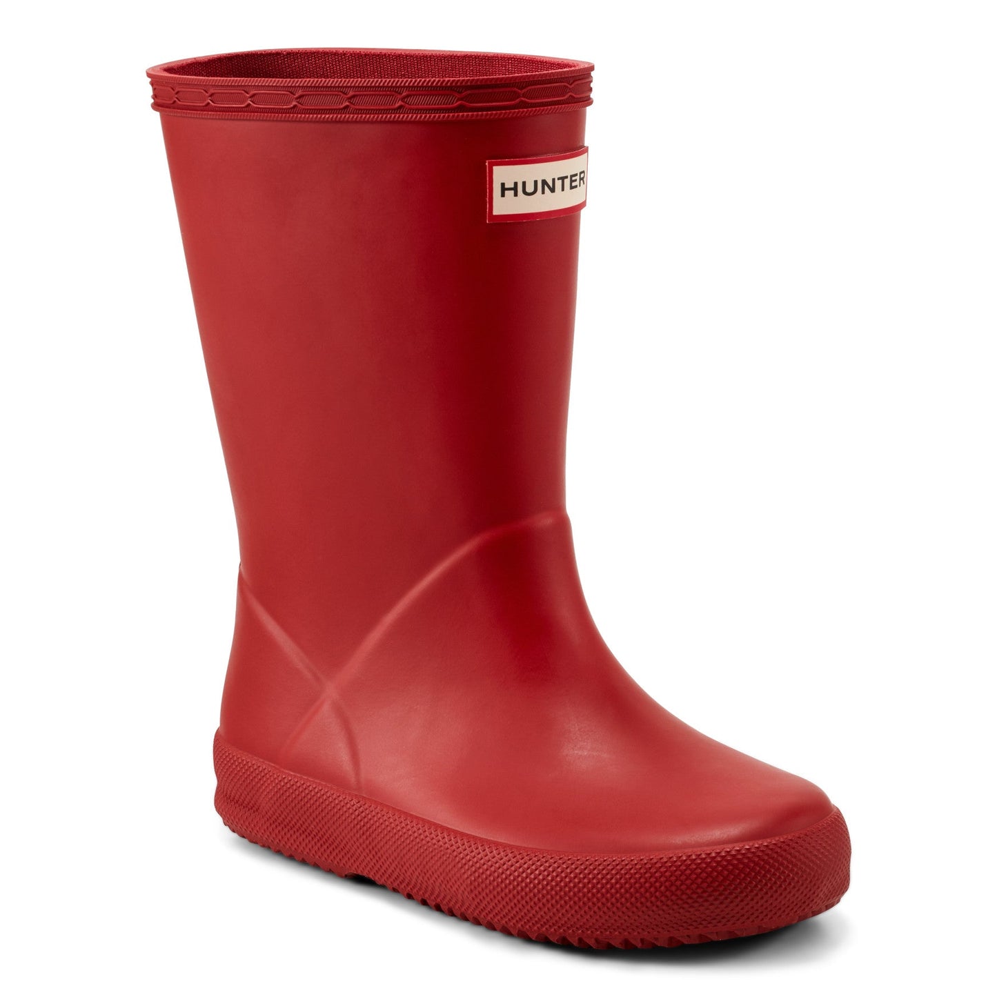 HUNTER KIDS 1ST CLASSIC RAIN BOOT-MILITARY RED