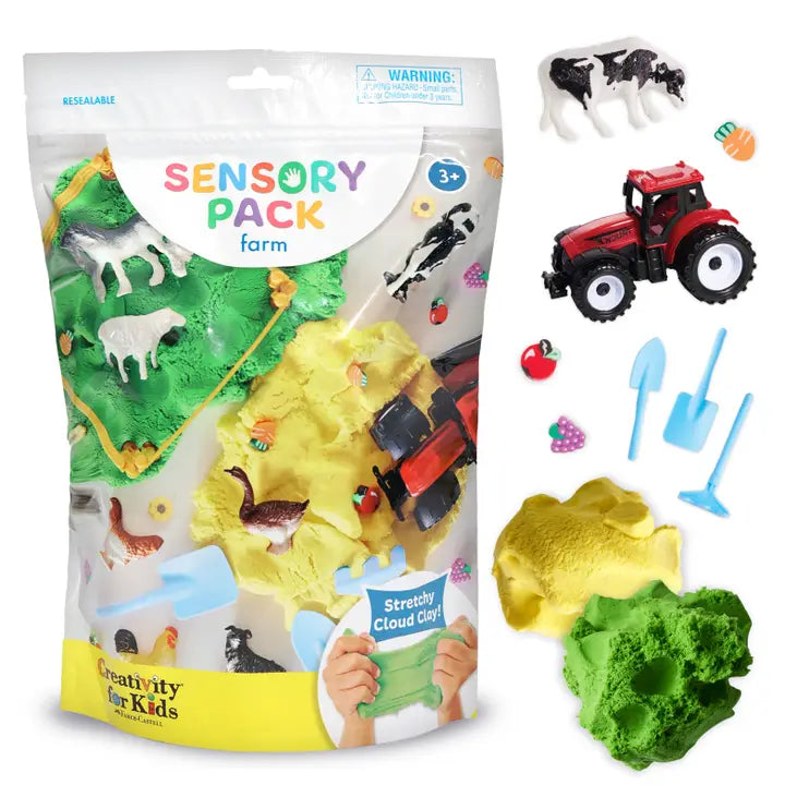SENSORY PACK ON THE GO PLAY SET FOR KIDS-FARM