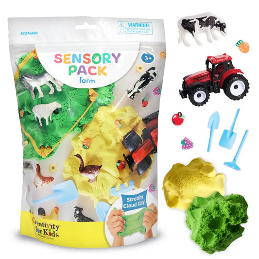 SENSORY PACK ON THE GO PLAY SET FOR KIDS-FARM