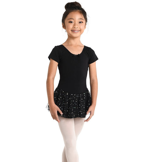 DANZNMOTION MADELINE DANCE DRESS-BLACK