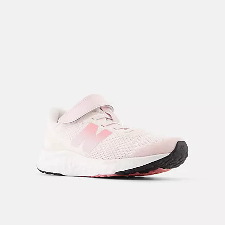 NEW BALANCE GIRLS ARISHI VELCRO-PINK SALT/DOUBLE BUBBLE