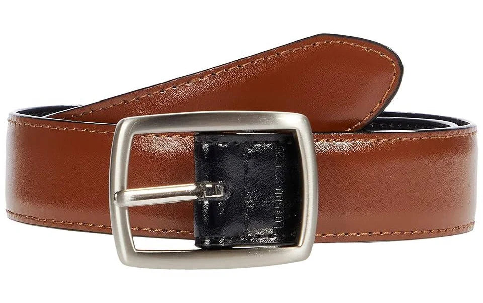 FLORSHEIM REVERSIBLE LEATHER BELT CONGAC/BLACK