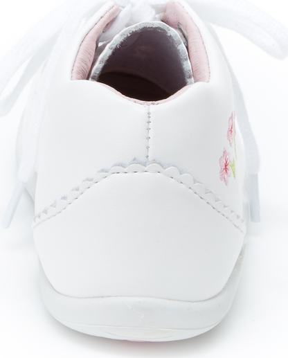 STRIDE RITE EMILIA WALKING SHOE-WHITE
