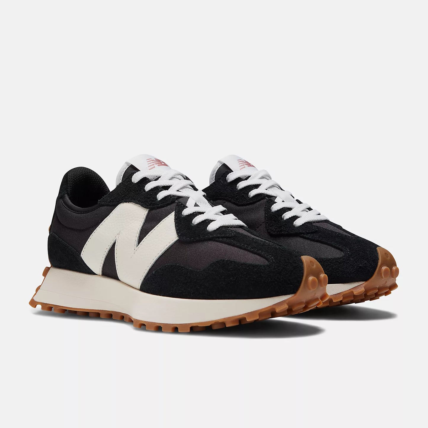 NEW BALANCE WOMEN'S 327-BLACK/WHITE