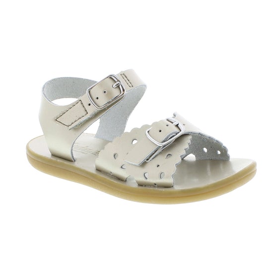 Premium water-friendly leather uppers and leather footbeds. Corrosion resistant buckles. Flexible, Slip-Resistant Rubber Outsole – Provides maximum flexibility, shock absorption, stability and slip-resistance for safety and comfort. Hook & Loop closure (ankle strap). Buckle closure (lower strap). Non-marking outsole. Imported.