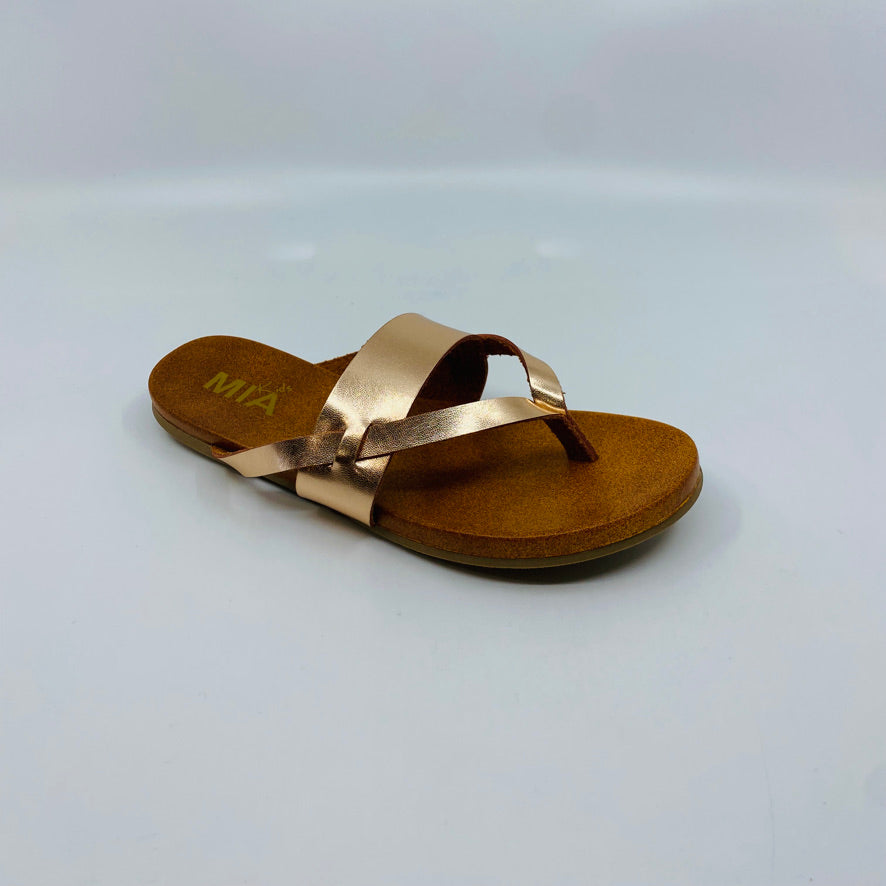 Step up their sandal game this season! These trendy sandals feature soft faux leather uppers, padded footbed for comfort, and lightweight rubber outsole for flexible traction.