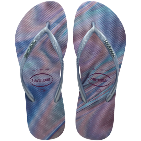 HAVAIANA SLIM IRIDESCENT FLIP FLOPS