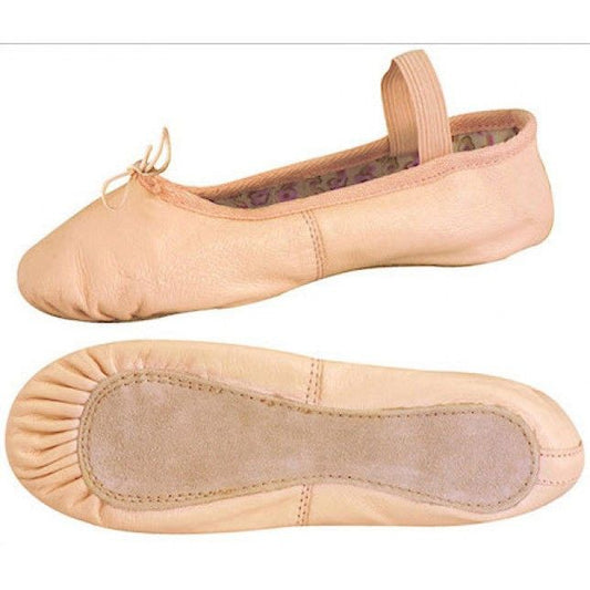 DANZNMOTION FULL SOLE LEATHER BALLET SHOE- GIRLS