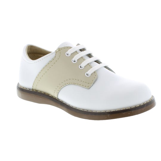 Custom Fit System – Removable, dual insoles in Medium and Wide provided for customized fitting. Roomy Toe Box – Allows tiny toes room to breathe and splay naturally during walking, enhancing balance and reducing rubbing, friction, and moisture. Arch Support – Shoe last and insole designed to provide proper arch support for developing feet. Firm Heel Counter – Provides stable lateral support for new and confident walkers alike, improving balance, support, and posture.