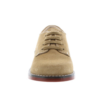 Custom Fit System – Removable, dual insoles in Medium and Wide provided for customized fitting. Roomy Toe Box – Allows tiny toes room to breathe and splay naturally during walking, enhancing balance and reducing rubbing, friction, and moisture. Arch Support – Shoe last and insole designed to provide proper arch support for developing feet. Firm Heel Counter – Provides stable lateral support for new and confident walkers alike, improving balance, support, and posture. Padded collar for comfort. 
