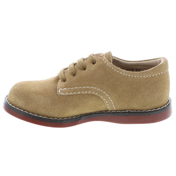Custom Fit System – Removable, dual insoles in Medium and Wide provided for customized fitting. Roomy Toe Box – Allows tiny toes room to breathe and splay naturally during walking, enhancing balance and reducing rubbing, friction, and moisture. Arch Support – Shoe last and insole designed to provide proper arch support for developing feet. Firm Heel Counter – Provides stable lateral support for new and confident walkers alike, improving balance, support, and posture. Padded collar for comfort. 