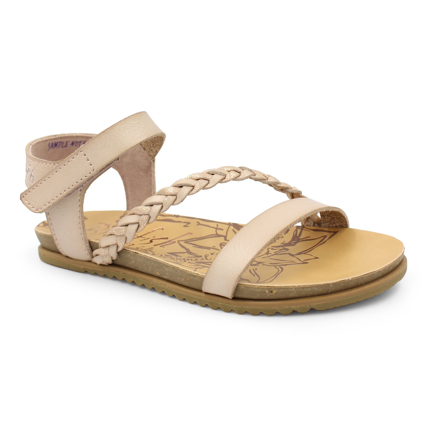 KIDS BLOWFISH MADRIGRAL SANDAL- WHITE OR LOTUS/ROSEGOLD