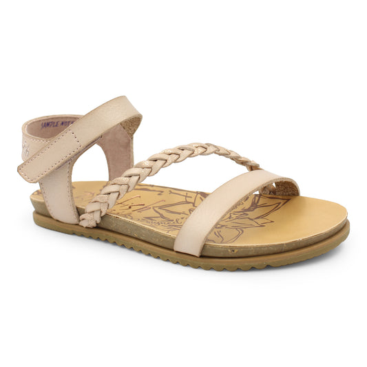 KIDS BLOWFISH MADRIGRAL SANDAL- WHITE OR LOTUS/ROSEGOLD
