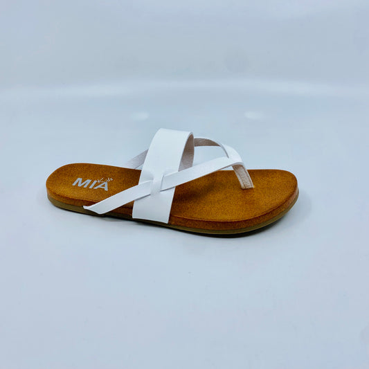 Step up their sandal game this season! These trendy sandals feature soft faux leather uppers, padded footbed for comfort, and lightweight rubber outsole for flexible traction.