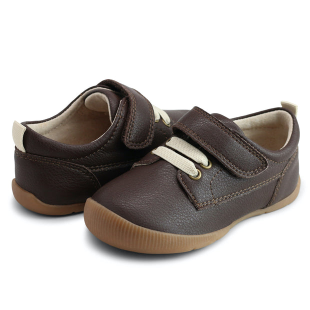 With soft elastic stretch laces and adjustable closure, these cuties are practical in every way. The research that went into these First Walkers! This shoe is biomechanically designed to help kids sense the ground beneath their feet while they are learning to walk. This not only makes it easier to learn but is also healthier for the whole body.