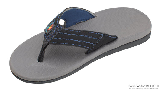 The Kid Capes are tried and true not only are they comfortable these sandals are built to last.  Molded Rubber Top Sole Contoured Footbed 1" Nautral Suede Strap Neoprene Lined Strap Gum Rubber Rainbow® Bottom Double Stitched Suede Strap Box X Sewn Toe Piece Sewn with Bonded® Nylon Thread Original Rainbow Logo 4 Small Sizes Have a Back Strap