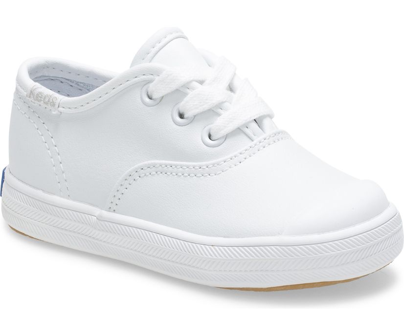 Classic, cute and easy to clean, Keds’ Champion® Lace Toe Cap sneaker is made of premium leather and features a lace-up closure for a snug fit. A memory foam footbed provides the most comfortable all-day wear. You’ll wish these came in your size, too!