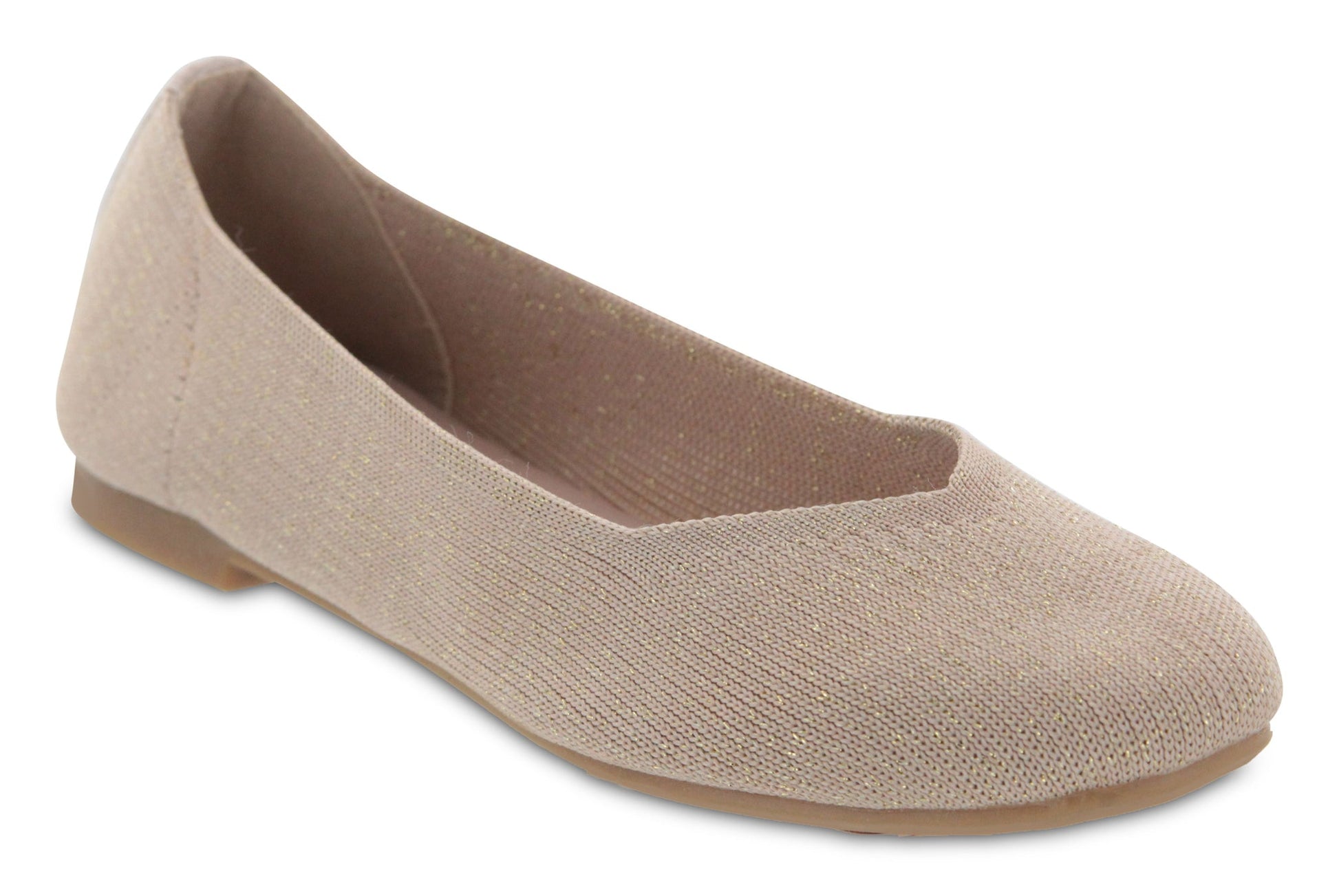 Girl's MIA Kids, Kandi Flat - Little Kid & Big Kid. These cute knit flats will go with everything and will be a versatile option for her. She will love the soft, stretchy uppers and dressy look.  Manmade knit fabric uppers Slip-on style Fabric linings Lightly padded contour footbed Manmade outsole