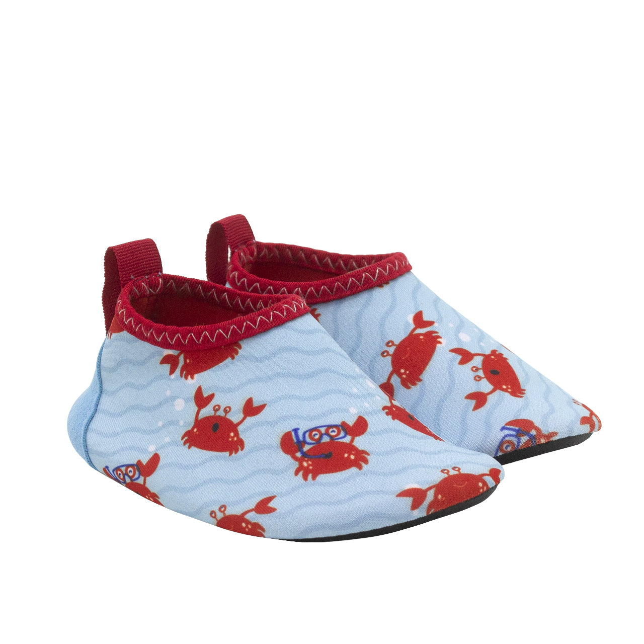 THE baby summer shoe that's made for any activity in and out of the water. We know going on summer outings with a little one in tow isn't always easy. That's why we've made these Robeez water shoes functional for prewalkers (flexibility gives the feel of walking barefoot with the added benefit of being a water shoe) and easy on parents (convenient heel loop that allows for easy on-and-off).