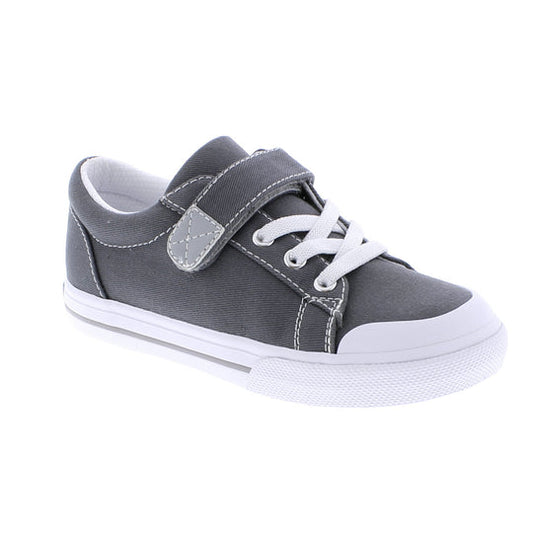Custom Fit System – Removable, dual insoles in Medium and Wide provided for customized fitting. Roomy Toe Box – Allows tiny toes room to breathe and splay naturally during walking, enhancing balance and reducing rubbing, friction, and moisture. Arch Support – Shoe last and insole designed to provide proper arch support for developing feet. Firm Heel Counter – Provides stable lateral support for new and confident walkers alike, improving balance, support, and posture.