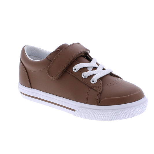 FOOTMATES REESE- WHITE OR BROWN LEATHER