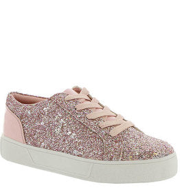 Volatile Kid’s Ruler sneakers are saturated in sparkly number fun with a glitter fabric upper featuring shimmering number glitter pieces. They lace up for a secure fit and have padded insoles and traction rubber outsoles for all day fun, whether at a party or on the playground.